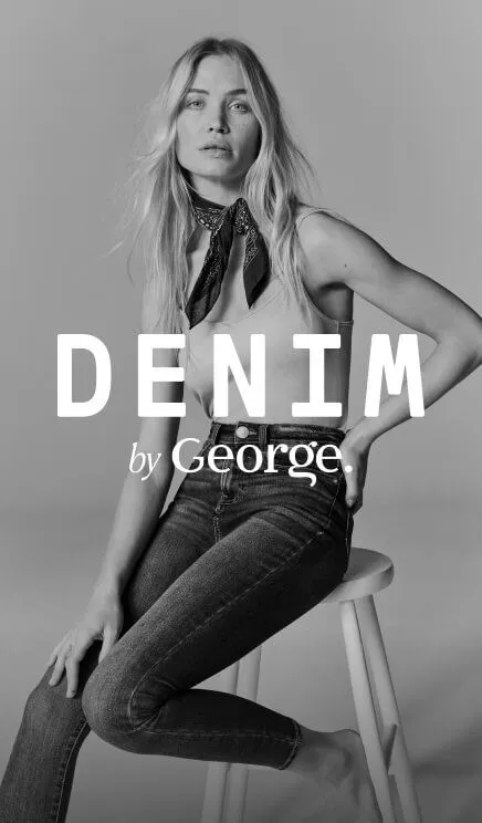 Women s Jeans Mum Jeans Ripped Jeans George at ASDA