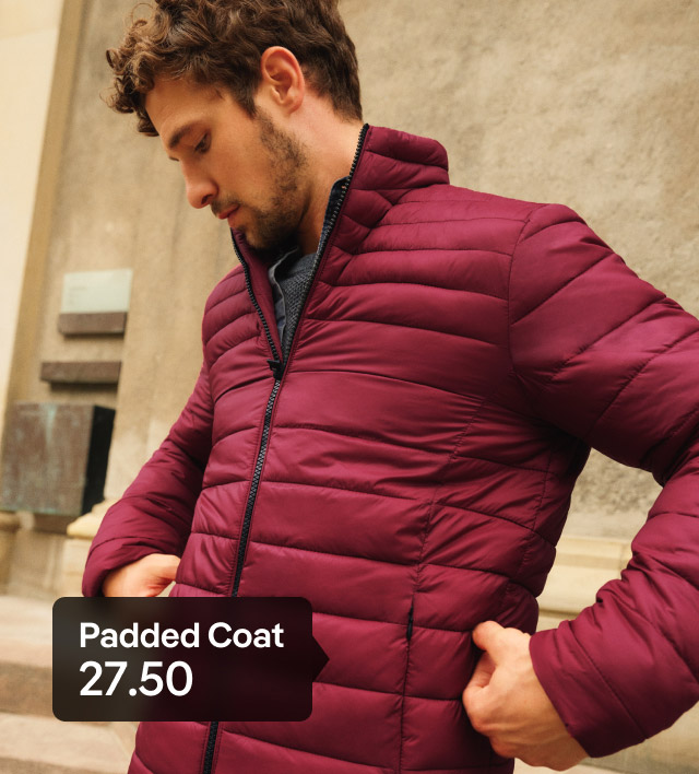 Mens coats cover asda george